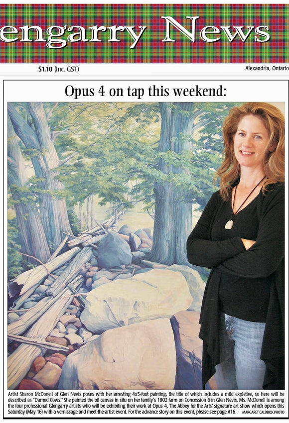 Barnyard Maples (aka Damned Cows) - PRINT