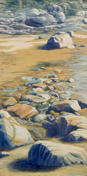 Beach at Les Escoumins - PRINT